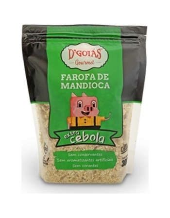 FAROFA DE MANDIOCA EXTRA CEBOLA 300G - DGOIAS 409