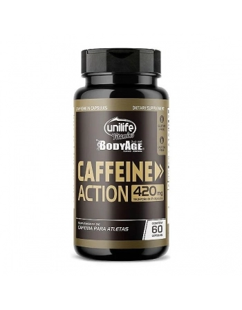 CAFEINA 700MG - 60 CAPS - UNILIFE