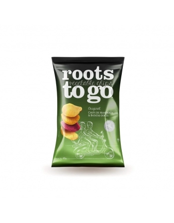MANDIOCA E BATATA DOCE \'45G\' (ORIGINAL) - ROOTS TO GO