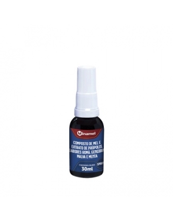 SPRAY PROP/MEL/ROMA/GENGIBRE/MALVA/MENTA 30ML - MINAMEL