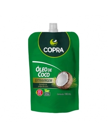 OLEO DE COCO EXTRA VIRGEM POUCH 100ML - COPRA
