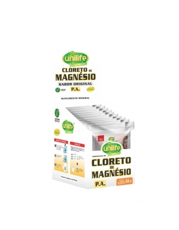 CLORETO DE MAGNESIO DISPLAY - 20 SACHES 33G - UNILIFE
