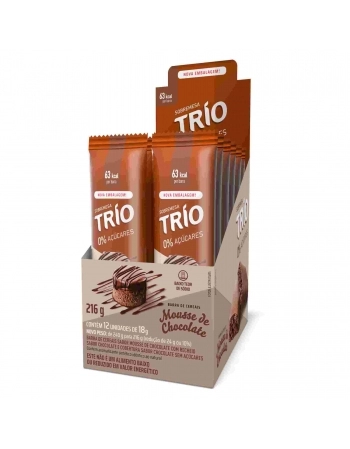 TRIO MOUSSE CHOCOLATE 12X216G (PA21172F80003)