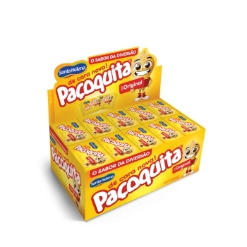 PAÇOQUITA QUADR 50UN - 1KG - 157 - STA HELENA