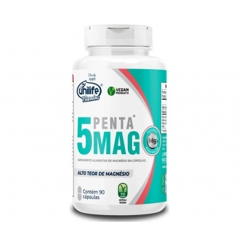 PENTA 5 MAGNESIO 90 CAPS - 900MG - UNILIFE