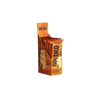BARRA DE CHOCO BRANCO C/ COOKIES ZERO 10 X20G GOLD & KO 3113