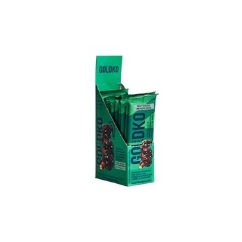 BARRA DE CHOCO 70% CACAU COM AVELA 10 X 20G GOLD & KO - 3117