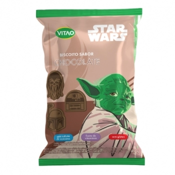 DISNEY STAR WARS BISCOITO CHOC 40G - VITAO (45328)