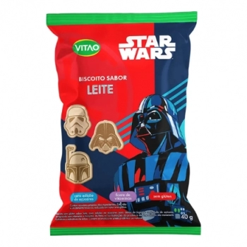 DISNEY STAR WARS BISCOITO LEITE 40G - VITAO (45326)