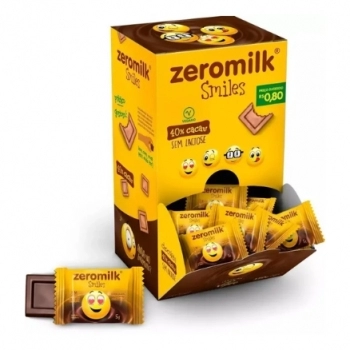 ZEROMILK SMILE 40% CACAU DP.30X5G - GENEVY