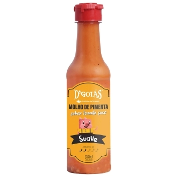 MOLHO DE PIMENTA SUAVE 150ML - DGOIAS 307