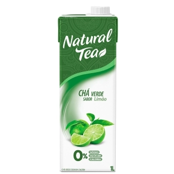 NATURAL TEA CHA VERDE C/ LIMÃO 1LT - EBBA