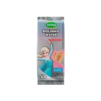 DISNEY ROLINHO WAFER MORANGO ZERO 30G - VITAO 300040811