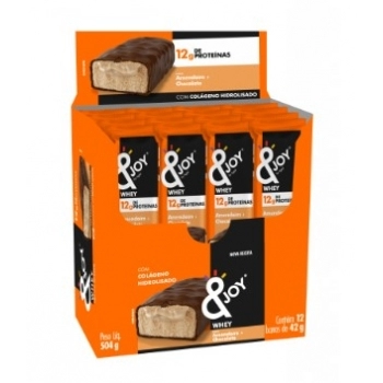 BARRA DE PROT. C/ WHEY AMENDOIM DP.12X42G - ENOVA