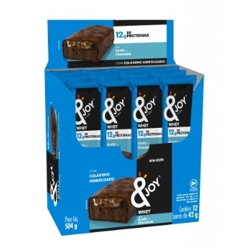 BARRA DE PROT. C/ WHEY AVELÃ DP.12X42G - ENOVA