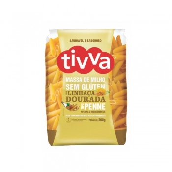 MACARRÃO PENNE LINHAÇA TIVVA S/ GLUTEN 500G - ENOVA