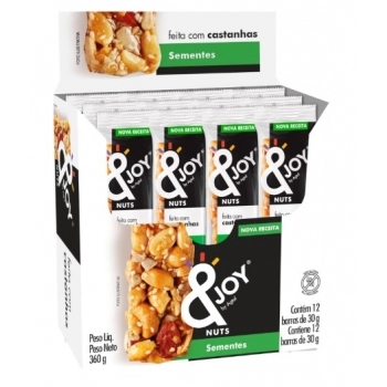 BARRA &JOY DP.12X30G SEMENTES - ENOVA