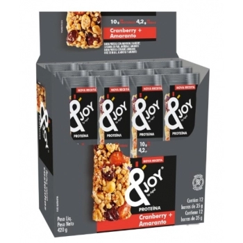 BARRA &JOY C/ PROT. DP.12X35G CRANBERRY E AMARANTO - ENOVA