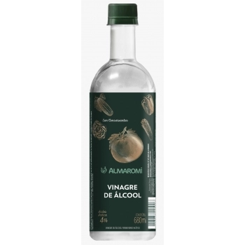 VINAGRE DE ALCOOL 680ML - ALMAROMI - 4500