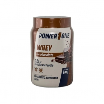 WHEY PROTEIN CONCENTRADO 23G CHOCOLATE 900G - POWER ONE