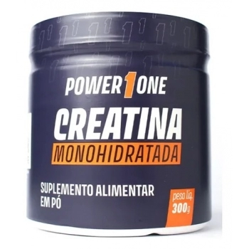 CREATINA MONOHIDRATADA 300G - POWER ONE
