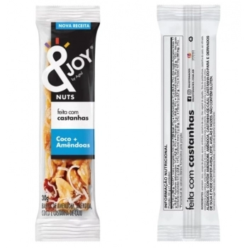 BARRA &JOY 2X30G COCO E AMENDOAS - ENOVA