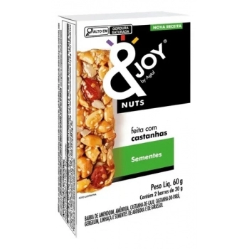 BARRA &JOY DP.2X30G SEMENTES - ENOVA