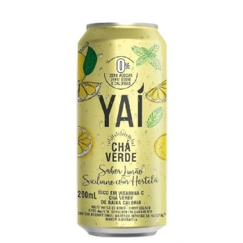 CHA VERDE LIMÃO SICILIANO COM HORTELA 290ML- YAI