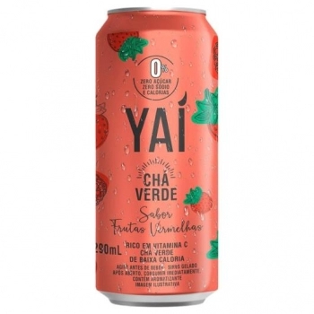 CHA VERDE FRUTAS VERMELHAS 290ML- YAI