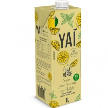 CHA VERDE LIMAO SICILIANO COM HORTELA 1L - YAI