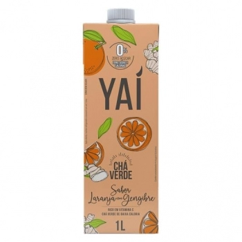 CHA VERDE LARANJA COM GENGIBRE 1L - YAI