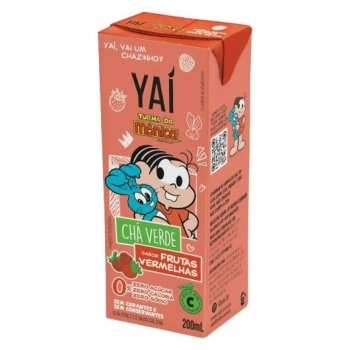 CHA VERDE SABOR FRUTAS VERMELHAS 200ML - YAI