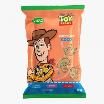 DISNEY TOY STORY BISCOITO COCO 40G - VITAO (45331)