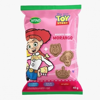 DISNEY TOY STORY BISCOITO MORANGO 40G - VITAO (45330)