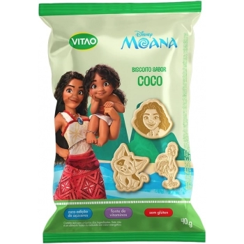 DISNEY MOANA BISCOITO COCO 40G - VITAO (48683)
