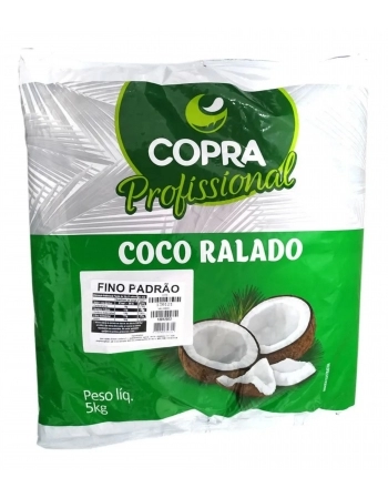 COCO RALADO FINO PADRÃO 5KG - COPRA