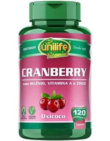 CRANBERRY 500MG - UNILIFE - 120 CAPS
