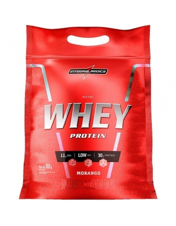 NUTRIWHEY MORANGO 907GR POUCH - IM 76518