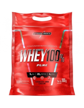 WHEY 100% PURE COOKIES CREAM 907GR POUCH - IM 76739