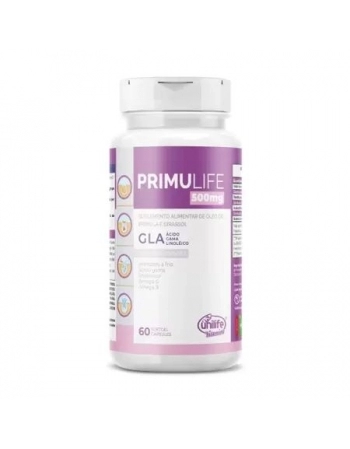 PRIMULIFE OLEO DE PRIMULA 500MG 60 CAPS - UNILIFE