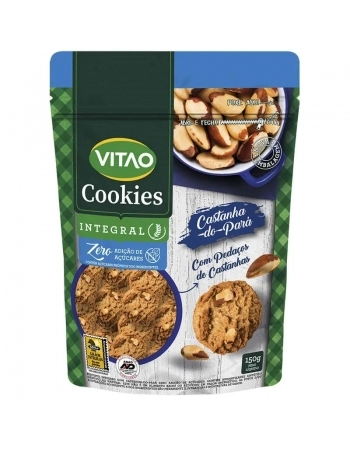 COOKIES ZERO CASTANHA DO PARA 150G -VITAO 219