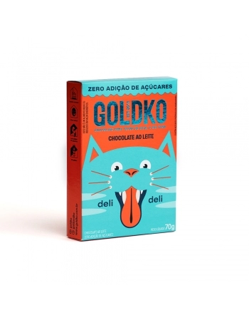 DELI CHOCO AO LEITE ZERO AÇUCAR 70G GOLD & KO - 130
