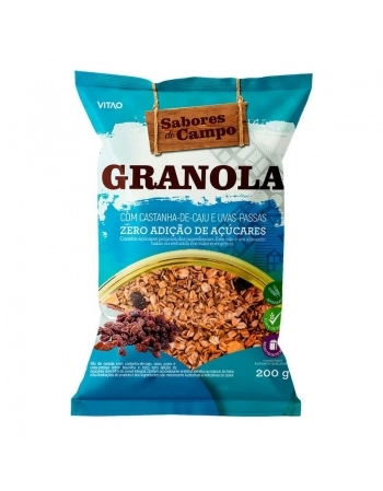 GRANOLA TRAD ZERO SAB CAMPO 200G -VITAO 34665